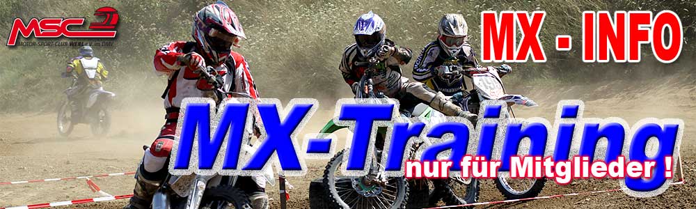 Gastfahrertraining Moto Cross 